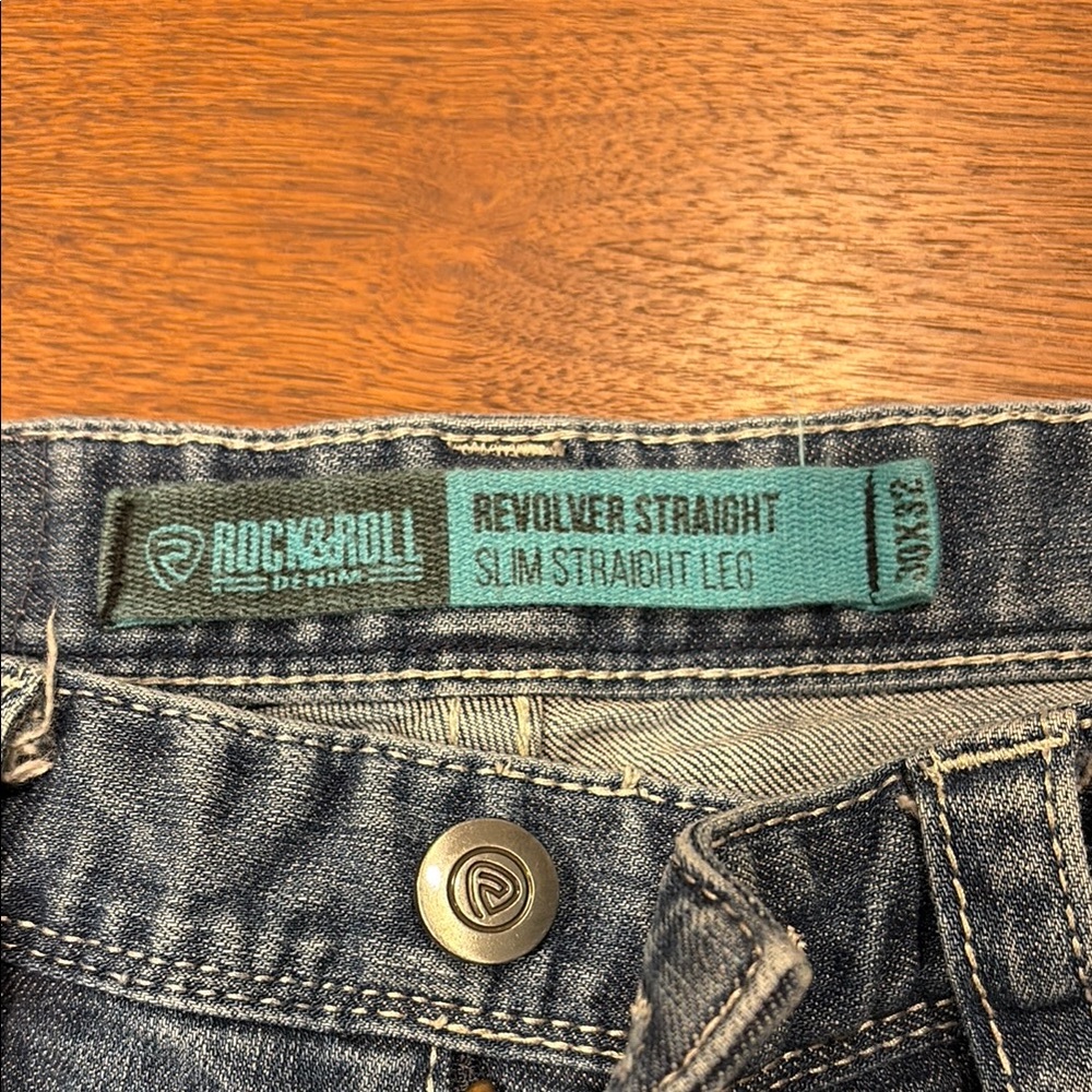 Men's Rock & Roll Denim, 30x32 - Picture 6 of 6